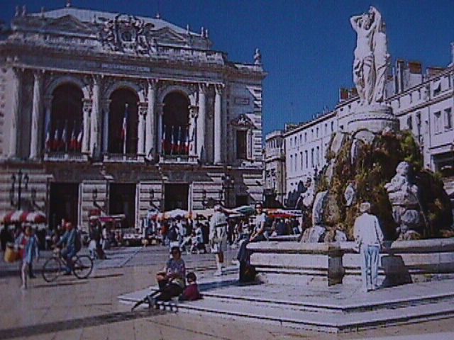 La fontaine des Trois Grces et l'opra